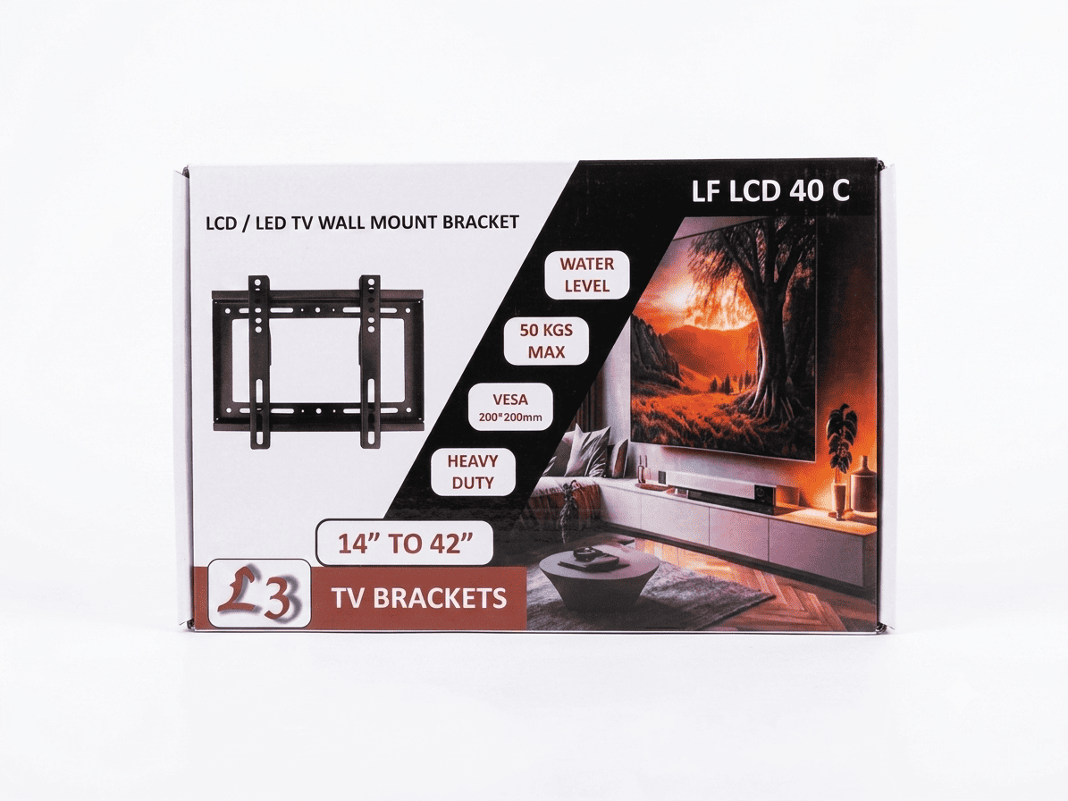 حامل شاشة جداري (LCD / LED TV WALL MOUNT BRACKET) - موديل LF LCD 40 C.