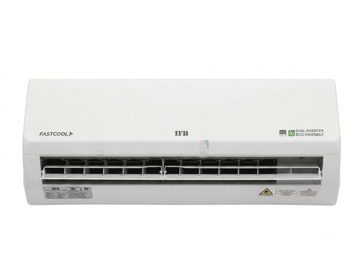 مكيف هواء جداري بضغط مزدوج صديق للبيئة (IFB FastCool Dual Inverter Eco-Friendly Split AC - الوحدة الداخلية).