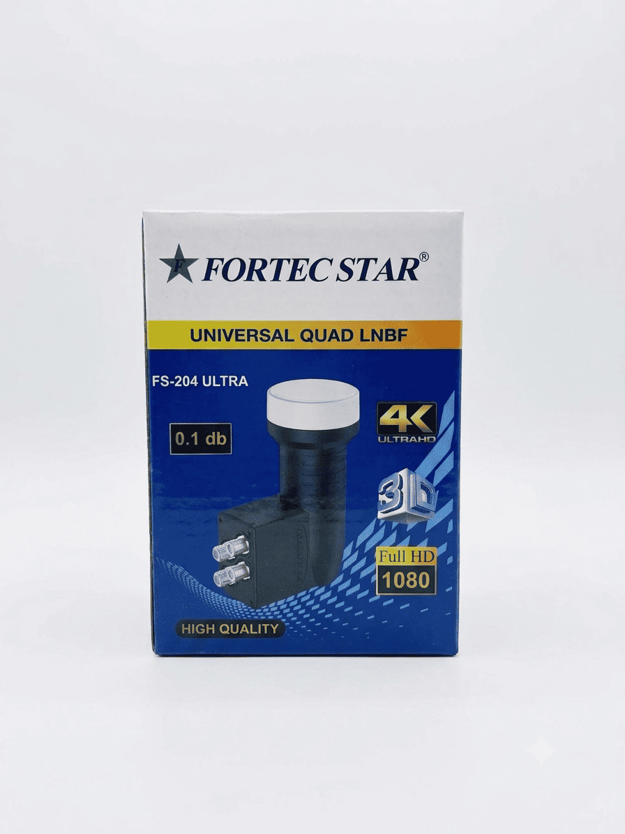 لاقط دش فورتك ستار 4 مخرج ألترا -FORTEC STAR