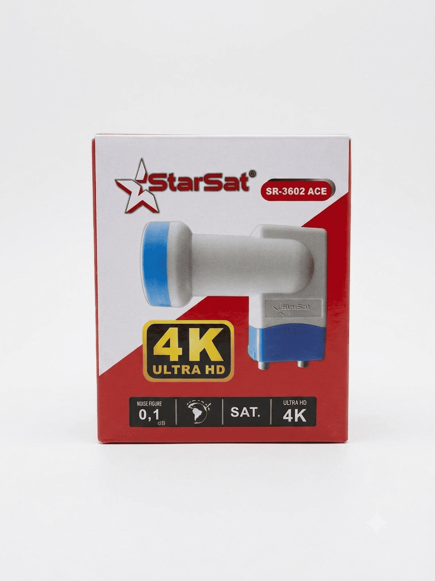 لاقط إشارة الدش ثنائي المخرج 4K - ستارسات (StarSat)