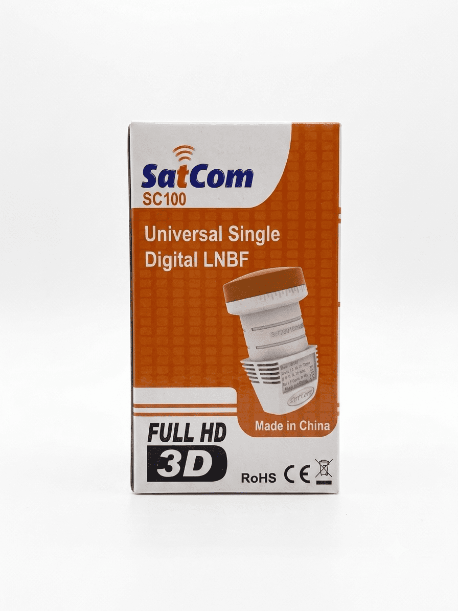 لاقط إشارة الدش أحادي المخرج رقمي FULL HD - ساتكوم (SatCom)